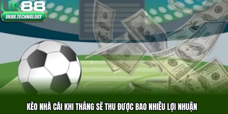 Kèo nhà cái khi thắng sẽ thu được bao nhiêu lợi nhuận